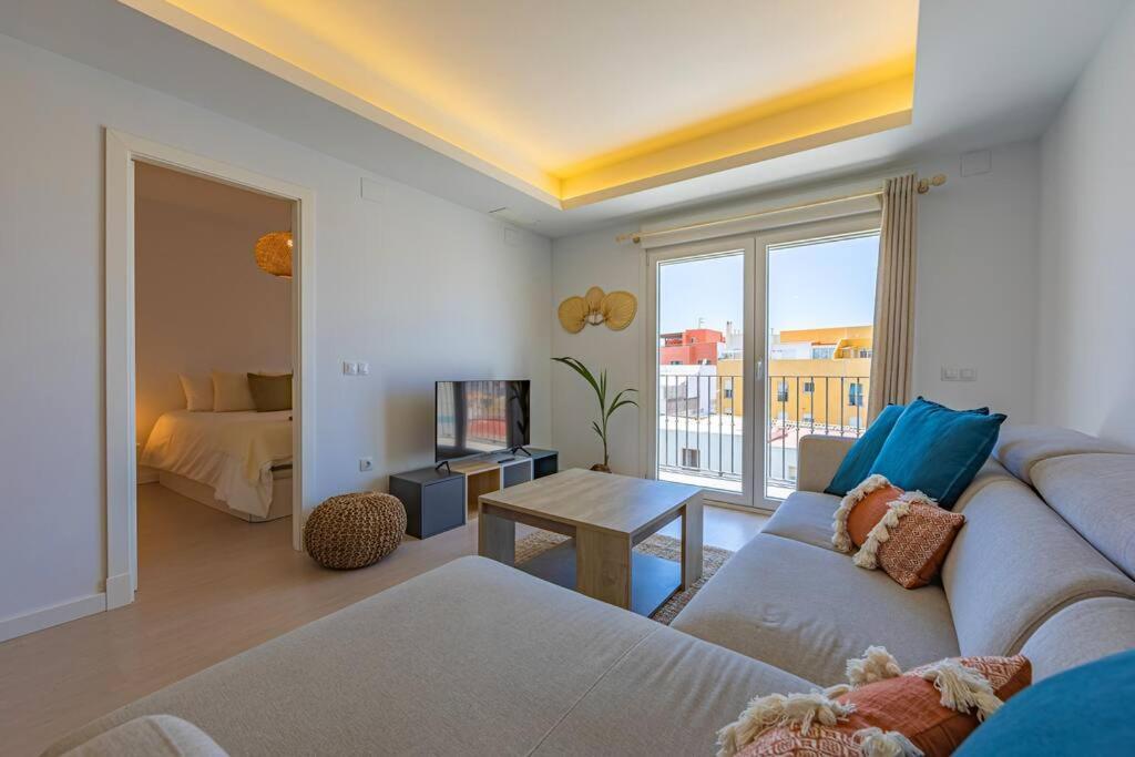 Апартаменты Ventura-Centrico, Piscina, Balcon Wifi Y Parking Тарифа Экстерьер фото